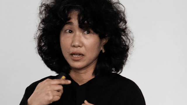 Our professor Aoi Hasegawa at Interior Educators 2026 in Glasgow